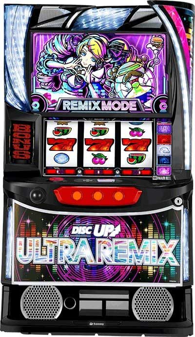 A-SLOT+ ディスクアップ ULTRAREMIX】ビタ押し成功率別の機械割